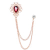 Gold background red diamond