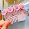 Pink chipped daisy