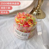 Fluorescent color 2500 pieces - fine circle