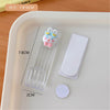 3# white glasses rabbit hook