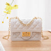 Arch bridge chain clause white