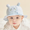 Blue water / 44 yards: hat circumference (40-44cm) recommended 0-6 months
