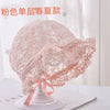 Pink princess hat / 1-12 months head circumference 39-45cm