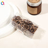 Boxed small rubber band - coffee color (about 300)