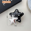 2# black star duckbill clip