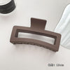 16# light coffee square clip 13cm