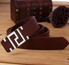 Coffee color silver buckle c26 / 110cm