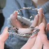 M67【irregular blue wave bracelet】