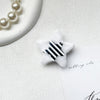 Plush bracket - five-pointed star - black