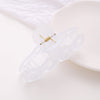 Chain clause shark clip white color