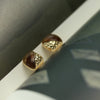 4# [half imitation jade khaki] / side length 11mm