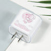 Pink astronaut [apple 20w charging head protective cover]