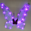 Purple wings + purple lights / one size fits all