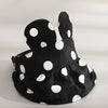 Black and white dots / one size fits all
