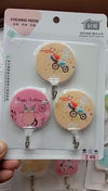 3 pack printed sticky hooks