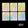 Jvl040 / laser hollow stickers