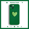 Angel heart - green / iphone 14