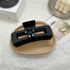 Matte black rabbit-13cm