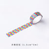 Checkered rainbow