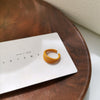1# one yellow ear bone clip