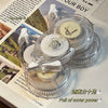 Transparent flap correction tape [4 packs]