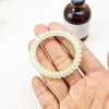 Thin transparent frosted telephone cord-green