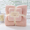 Pineapple lotus root pink / bath towel 70*140cm+ towel 35*75cm