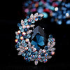 Blue crystal moon