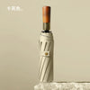 Wooden handle khaki (10 bones)