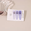 B4182-wave clip purple / factory direct sales