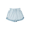 Lace denim shorts / 80cm