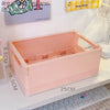6# light pink storage basket (large)
