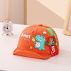 Dinosaur - orange / reference 6-20 months (46-48cm hat circumference can be adjusted)