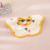 Jacquard petal yellow triangle