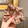 Lattice-hair ring milk tea