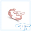 Rose gold cinnamon dog ring