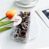 Boxed small rubber band - coffee color (about 300)