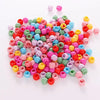 Mixed color peas small hair button【unit】