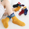 Flat two-bar children's socks / 9 months to 2 years old (foot length 9-12cm)