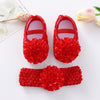 Xsx085 red + hair band / 11 yards inner length 10.5cm