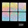 Jvl010 / laser hollow stickers
