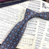 Coffee color flower tie hand type *8cm