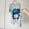 Blue dinosaur (seven points) / 73cm