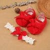 Xw005 red + hair band / 12 yards inner length 10.5cm