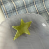 Irregular five-pointed star-green