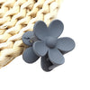 Grey / 3.5cm flower clip