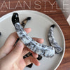 Gray and white floral 12cm
