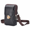 Black brown [with strap hook] / 5.5-7 inch 18*11*6cm