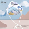 White dinosaur [headguard] w / one size fits all