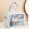 New dry and wet separation bag blue big